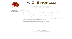 Desktop Screenshot of acsimonelli.com